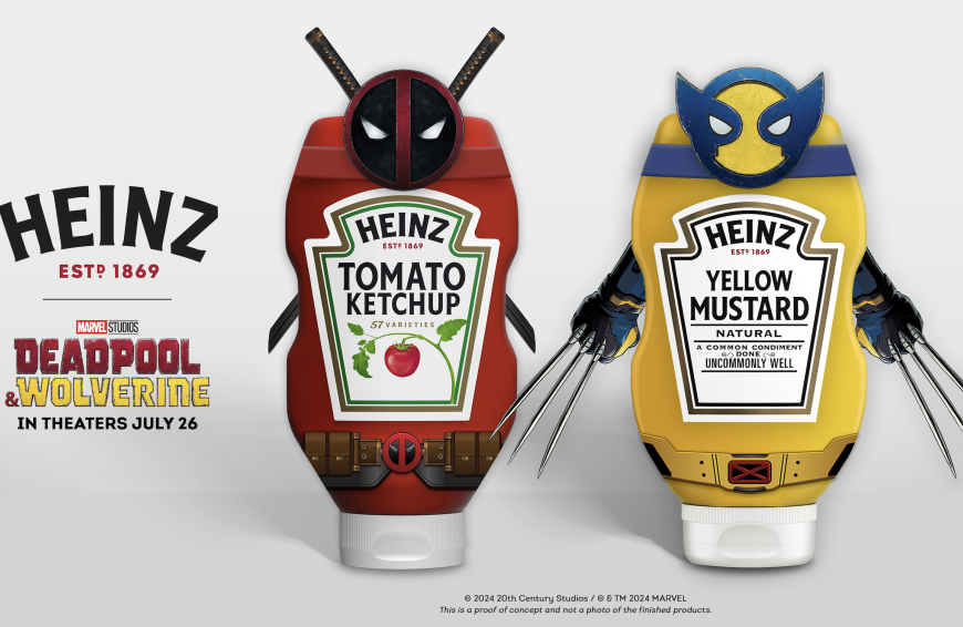 Heinz Announces Cute Condiment Cosplay Kits Inspired By ‘Deadpool & Wolverine’